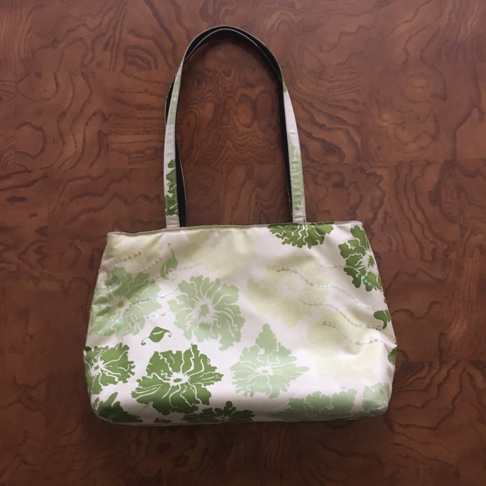 women’s floral print handbag